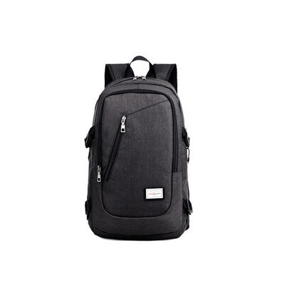 

Student Shoulders Bag Laptop Backpack With USB Charging Port