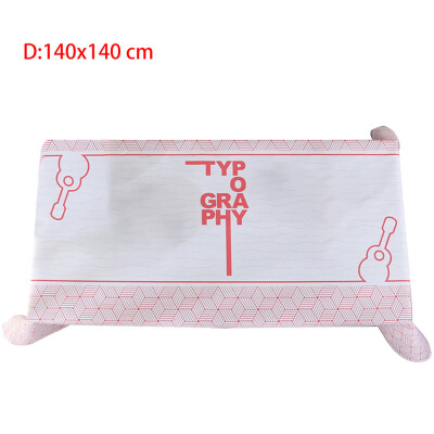 

Toponeto Tablecloth Home Decoration Rectangular Polyester Table Cloth Full Size