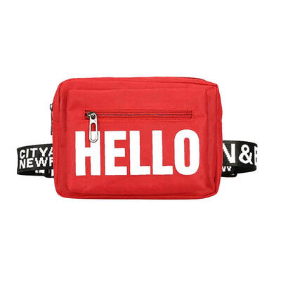 

Fashion Women Letter Print Shoulder Waist Fanny Chest Bag Crossbody Bags