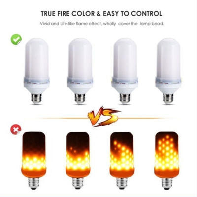 

New Decorated LED 4 Flame Modes Flame Effect Simulated Nature Fire Light Bulb Decoration Lamp