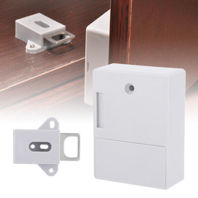 

Greensen Intelligent Cabinet Drawer Sensor Card Lock Home Office 1 Square Card 2 Blue Button Card