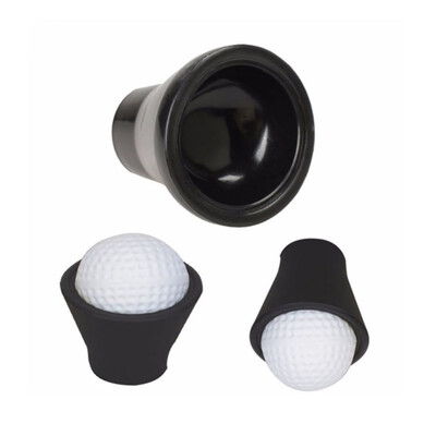 

New Golf Tee Ball Pick Up Suction Cup Picker For Caddy Sucker Retriever Putter Grip