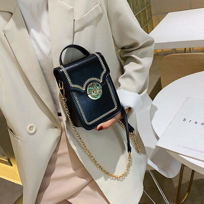 

Tailored Fashion Women Hasp Purse Shoulder Bag Patchwork Handbag Phone Bag Coin Bag