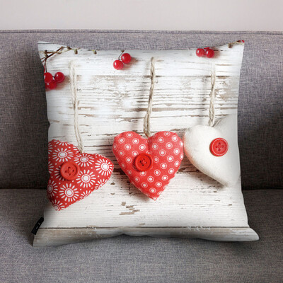 

〖Follure〗Print Pillow Case Polyester Sofa Car Cushion Cover Home Decor