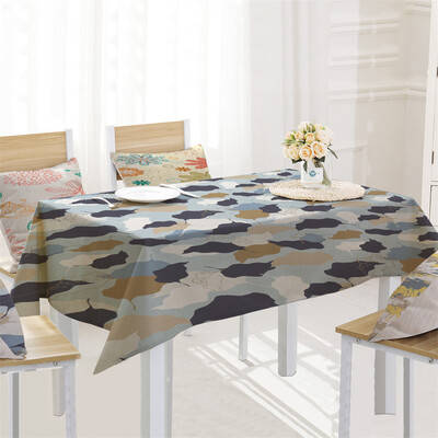 

Toponeto Creative Table Cloth Linen Tablecloth For Kitchen Decorative Dining Table Cover