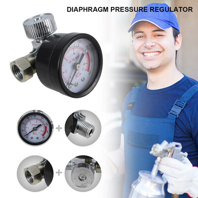 

〖Follure〗HVLP Sprayer Air Regulator with Pressure Gauge&Diaphragm Control