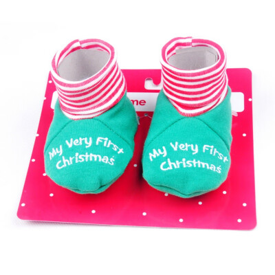 

New Fashion Baby Toddler Antislip Boots Shoes Socks Slippers Long Socks Baby Shoes Infant Boys Girls Christmas Footgear