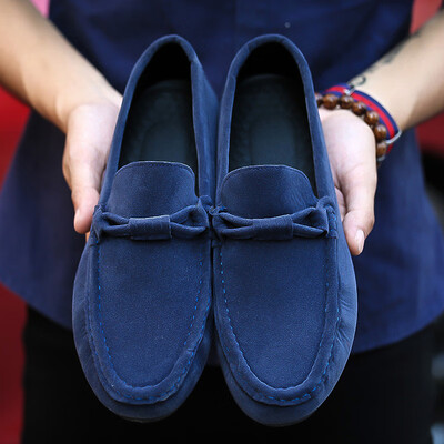 

Fashion Mens Faux Suede Casual Loafers Slip on Boat Flat Shoes Driving Moccasins