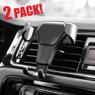 

Tailored 2PC Universal in Car Holder Stand Air Vent Mount Clip Cell Mobile Phone Holder