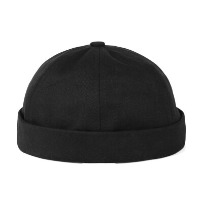 

Men Women Cotton Street Casual Docker Sailor Biker Hat Loop Beanie Brimless Cap Gift