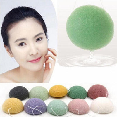 

Natural Konjac Konnyaku Facial Puff Face Cleanse Washing Sponge Exfoliator Fiber