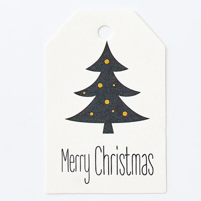 

50Pcs Diy Kraft Tags Merry Christmas Labels Gift Wrapping Paper Hang Tags Santa Claus Paper Cards Xmas Party Supplies