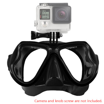 

Snorkelling Scuba Diving Mask Goggles Swimming Face Mask with Bracket Mount for GoPro Hero 4 3 3 2 1 SJCAM SJ4000 SJ5000 Dazzne P