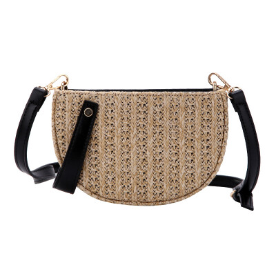 

Small Weaving Crossbody Bags For Women 2019 New Straw Bag Ladies Purses&Handbags Female Travel Cross Body Beach Hand Bag