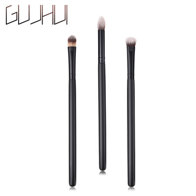 

〖Follure〗3 Pcs Wood Makeup Brush EyeShadow Brush Cosmetics Blending Brush Tool