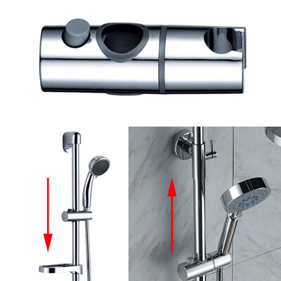 

〖Follure〗22mm ABS Chrome Shower Rail Head Slider Holder Adjustable Bracket
