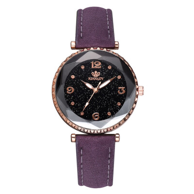 

PU watch fashion new personality ladies fashion watch net red explosion star watch womens watch