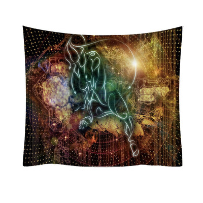 

Gobestart Fashion Tapestry Planet Fantasy World Style Decorative Tapestry Home Decor