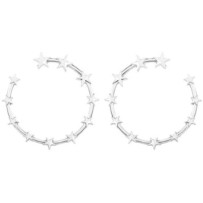 

Fashion Statement Metal Geometric For Women Boho Dangle Gold Earring Modern Jewelry