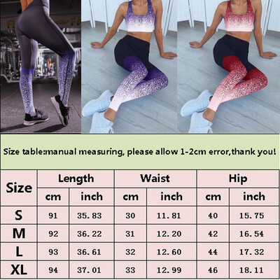 

Women Sport Pants High Waist Yoga Fitness Leggings Running Gym Scrunch Trousers