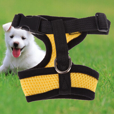 

Fashion Dog Harness Soft Air Nylon Mesh Pet Harness Dog Cloth Dog Vest