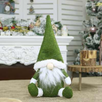 

Siaonvr Handmade Santa Cloth Doll Birthday Present For Home Christmas Holiday Decoration