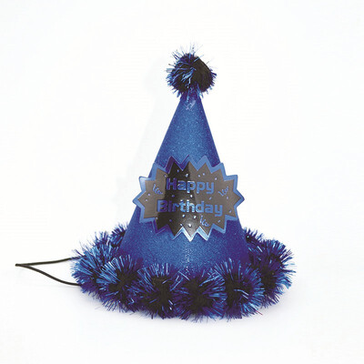 

JINLILAI frosted birthday party hat birthday supplies party props small 6809