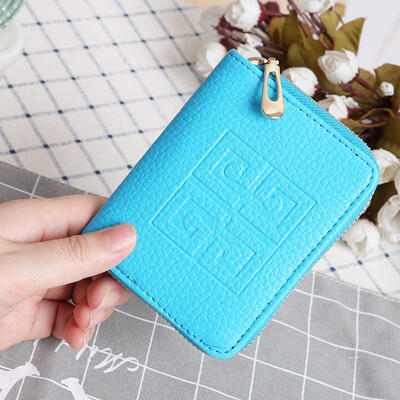 

Women Fashion Small Wallet Zipper Multi-function Leather Zip Mini Wallet For Ladies Coin Purse Card Holder Portefeuille
