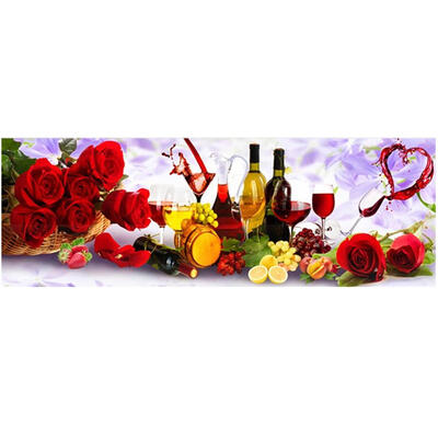 

5D DIY Diamond Painting Romantic Supper Cross Stitch Embroidery Mosaic Kit