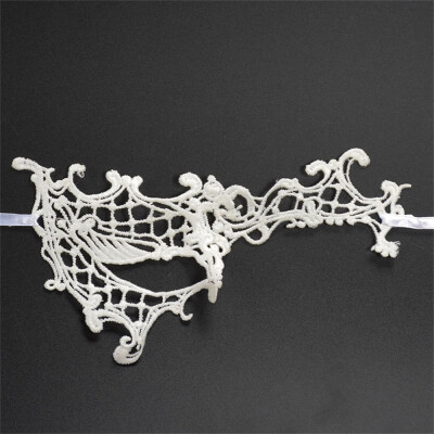 

Tailored Masquerade Lace Mask Catwoman Halloween Cutout Prom Party Mask Accessories HOT