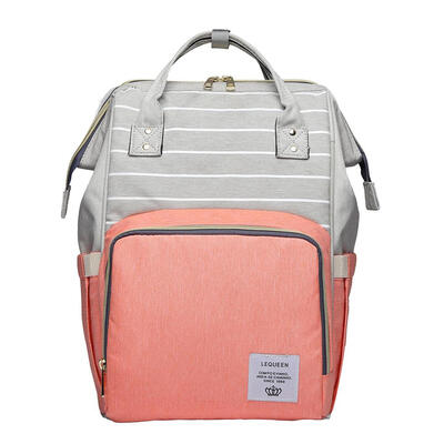 

Travel Backpack Stripe Mummy Maternity Diaper Bags Large Capacity Baby Care