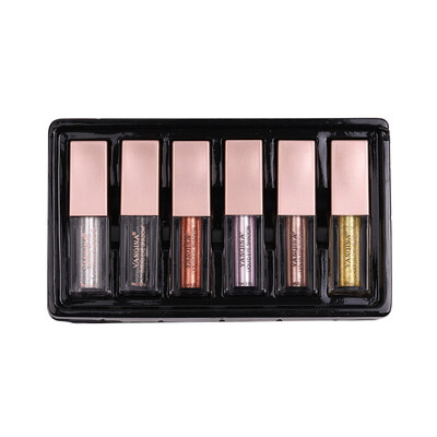 

Shimmer&Shine Diamond Eyeshadow 6 Colors Waterproof Liquid Eye Shadow Set Glitter Makeup Beauty Female Eye Cosmetics