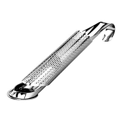 

Tobacco Pipe Shape Stainless Steel Tea Strainer Spice Filter Coffee Teaware