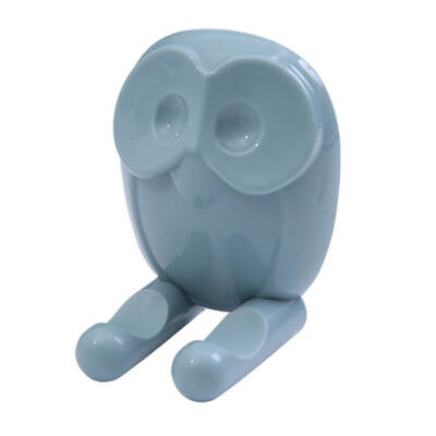 

〖Follure〗Owl hook Kitchen Sticker Hook Hook Toothbrush Rack Cartoon Socket Plug Hook Hook