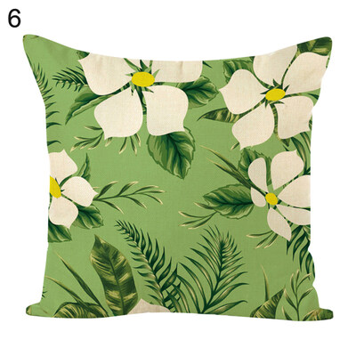 

Flower Green Plants Square Throw Pillow Case Cushion Cover Sofa Bed Car Decor
