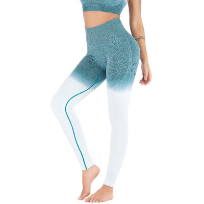 

Outdoor Sport Pant Women Gradient High Waist Seamless Leggings Yoga Fitness Trousers Gym Running Sport Pants