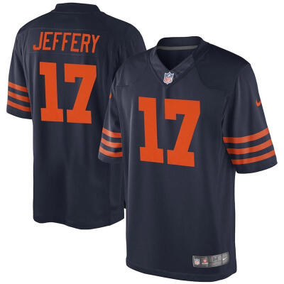

Youth Football Jersey Chicago Bears Alshon Jeffery Navy Blue Alternate Game Jersey
