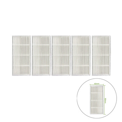 

5pcsSet Filters For Midea VCR01 VCR12 Sweeper Replacement Accessories White Hot