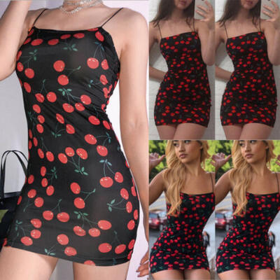 

Women Sexy Sleeveless Short Mini Dress Evening Cocktail Party Bodycon Clubwear