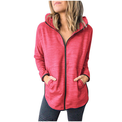 

Toponeto Women Fashion Hooded Coat Jacket Overcoat Long Outwear Casual Clothes