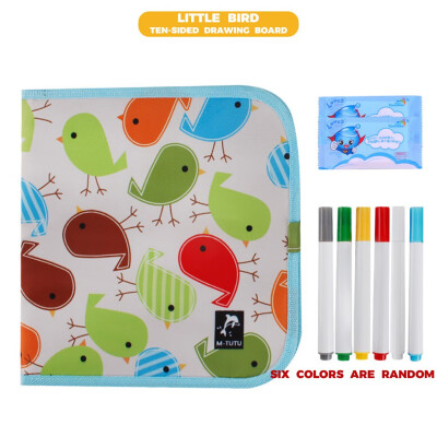 

Tailored Portable Soft Graffiti Erasable Drawing Animal Picture Book DIY Drawing Board