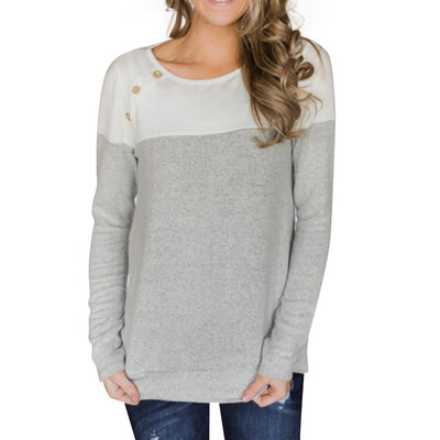 

Tailored Women Plus Size Long Sleeve Linen Baggy Blouse Shirt Ladies Tunic Tops