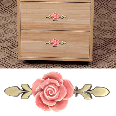 

Greensen 1pcs European Style Ceramic Drawer Cabinet Cupboard Door Knob Furniture Handle Drawer HandleDoor Knob