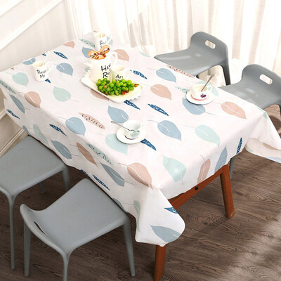

Toponeto Waterproof&Oil Proof Table Cloth For Kitchen Decorative Dining Table Cover