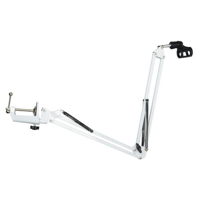 

Ktaxon Professional Articulating Desktop Microphone Stand White