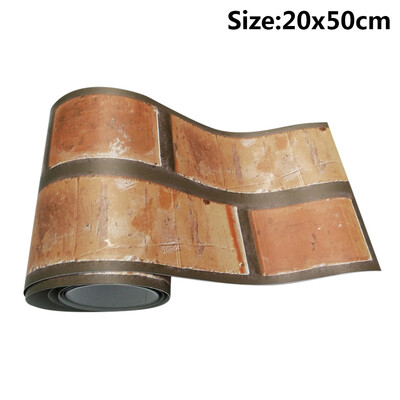 

〖Follure〗20x50cm Adhesive Tile Art metope Wall Decal Sticker DIY Kitchen Bathroom Decor