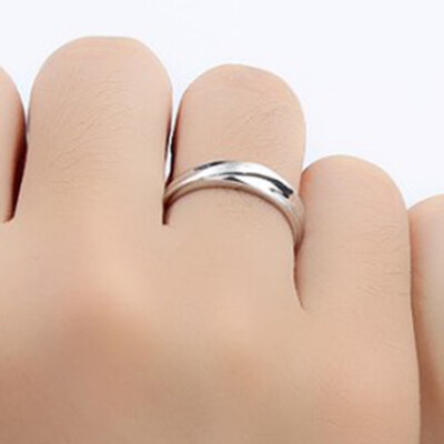 

Female Ring Copper Diamond-plated Valentines Couple Accessories Opening Gift New Korean Couple on Ring Lovers Ring
