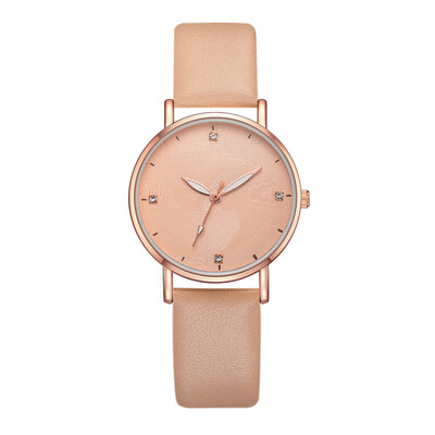 

New pu strap ladies watch wholesale fashion quartz watch female watch trend ladies watch