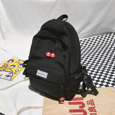 

Girl bag ins super fire shoulder bag female bag 2019 new Korean version of the small fresh campus wind canvas backpack