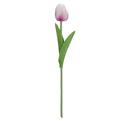 

Toponeto Mini Tulip Artificial Flower Latex Real Bridal Wedding Bouquet Home Decor